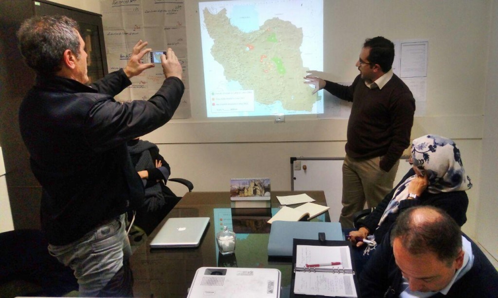 حضور دامپزشکان فرانسوی در انجمن یوزپلنگ ایرانی
