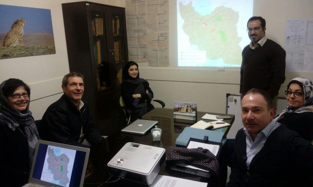 حضور دامپزشکان فرانسوی در انجمن یوزپلنگ ایرانی